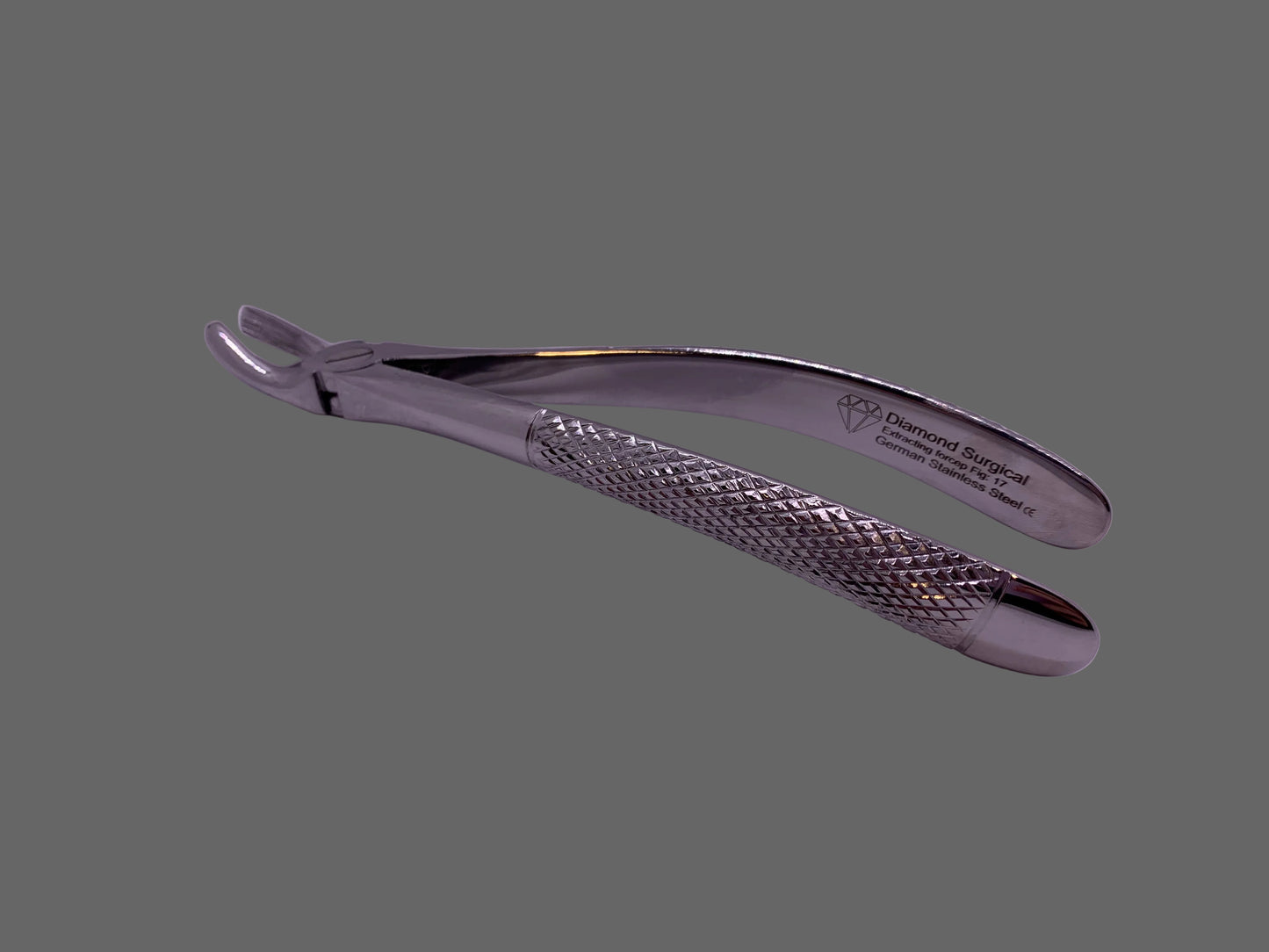 English Pattren Tooth Extracting Forcep Fig:17 With Serrated Jaws