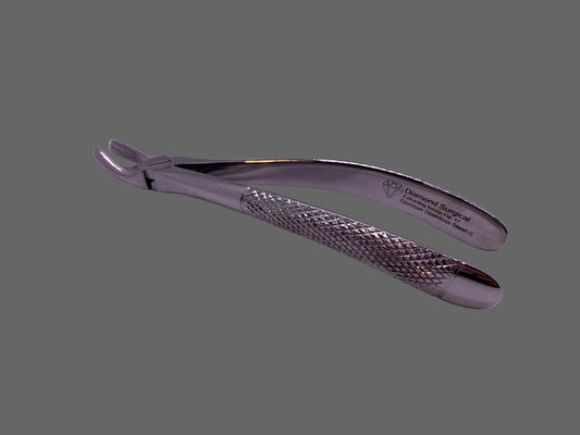 English Pattren Tooth Extracting Forcep Fig:17 With Serrated Jaws