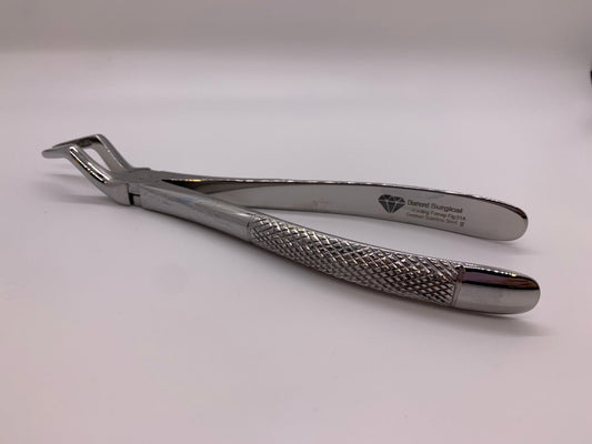 English Pattren Tooth Extracting Forcep Fig:51 With Serrated Jaws