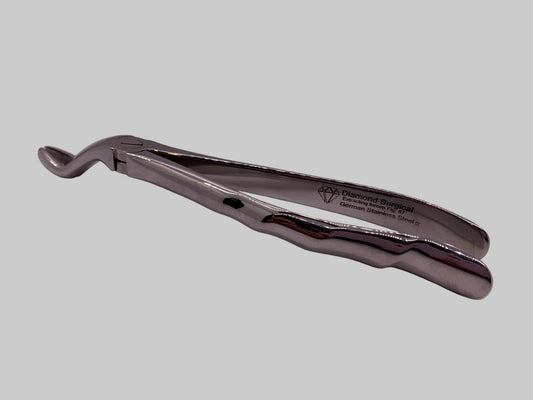 Anatomical Handel English Pattren Tooth Extracting Forcep Fig:67 With Serrated Jaws